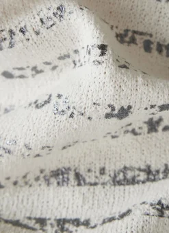 T-Shirt in Streifenoptik