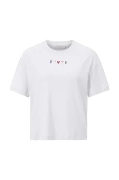 T-Shirt mit Applikationen