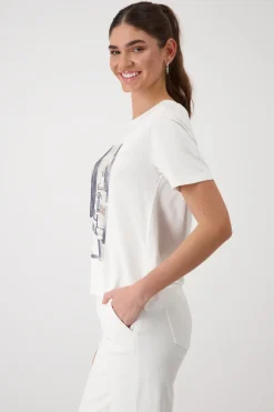 T-Shirt mit Biarritz Print