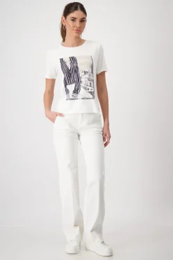 T-Shirt mit Biarritz Print