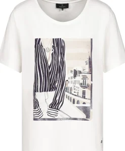 T-Shirt mit Biarritz Print