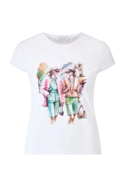 T-Shirt mit City Girls Print