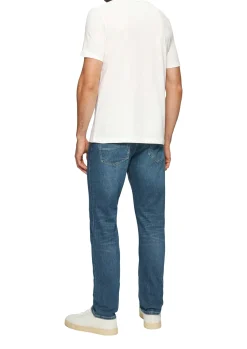 T-Shirt mit Crew Neck und Frontprint