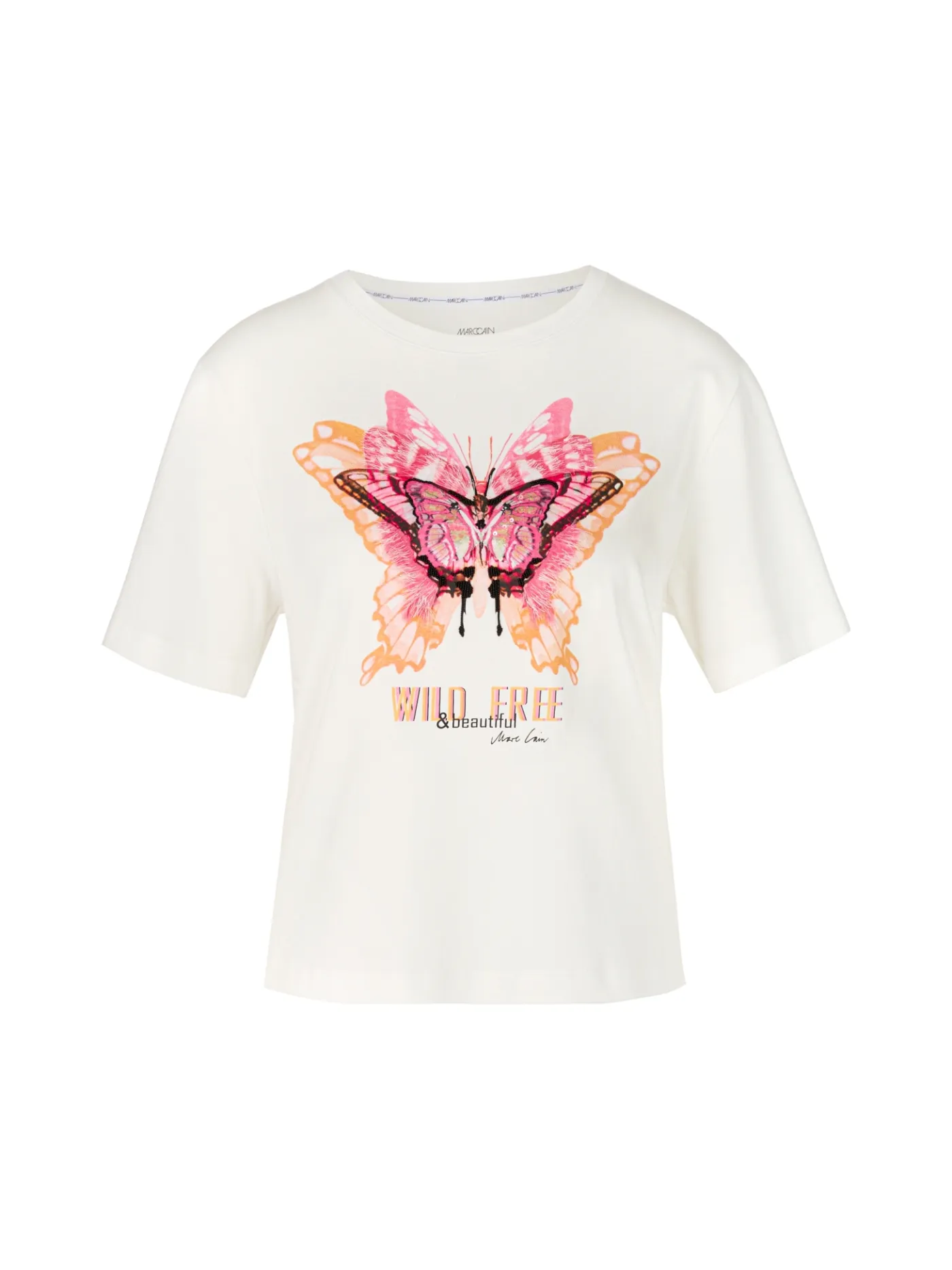 T-Shirt mit 3D-Motiv