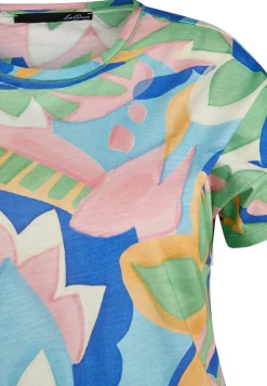 T-Shirt mit floralem Print