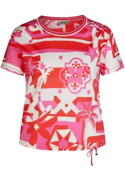 T-Shirt mit floralem Print