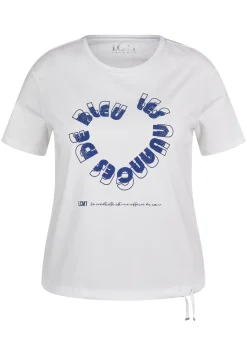 T-Shirt mit Glitzersteinen