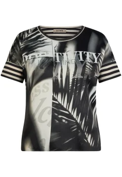 T-Shirt mit Glitzersteinen