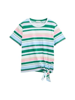 T-Shirt mit Knoten-Detail