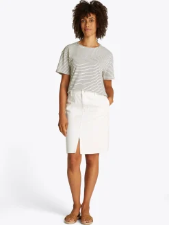 T-Shirt mit Leinen