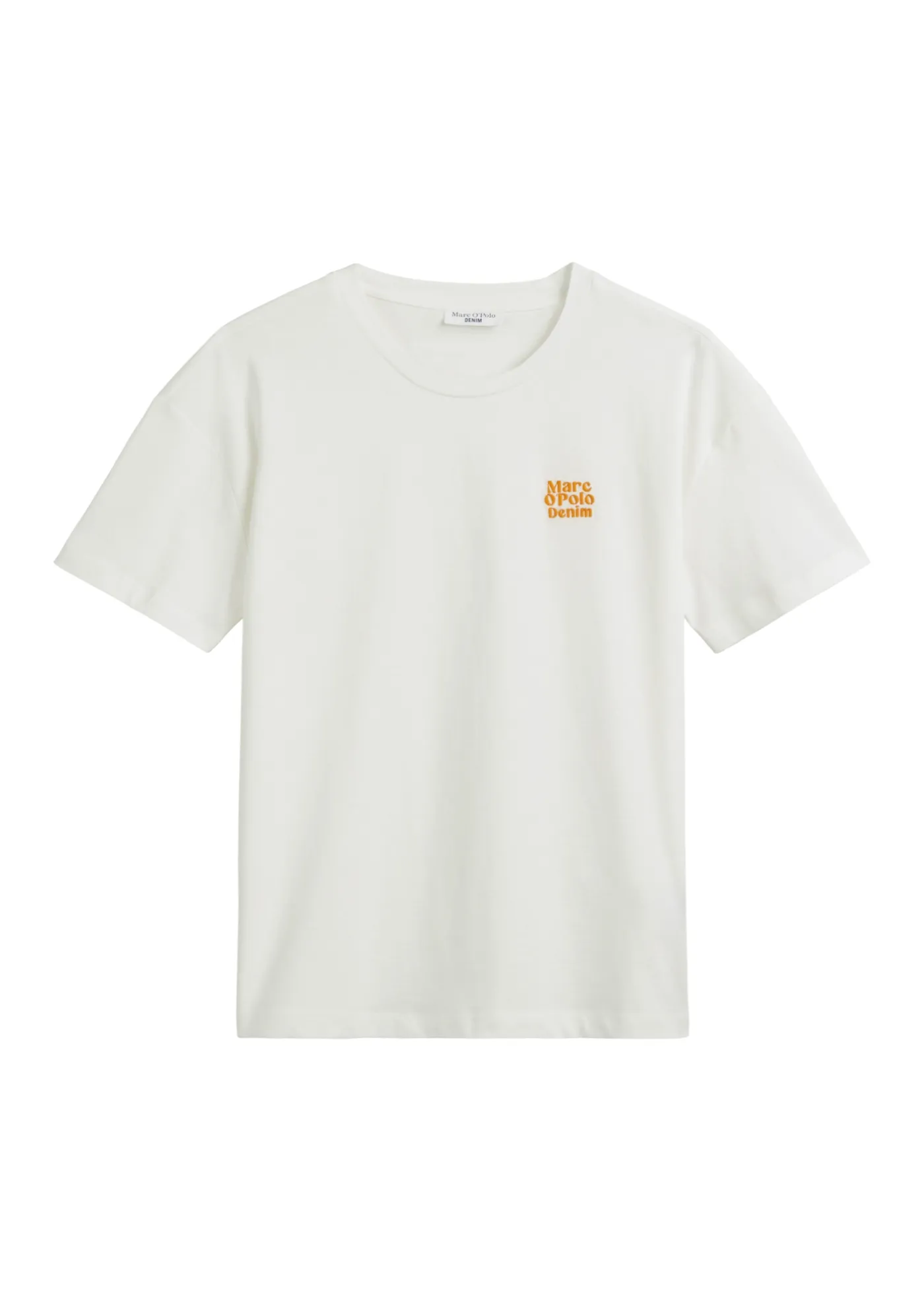 T-Shirt mit Logo-Stickerei