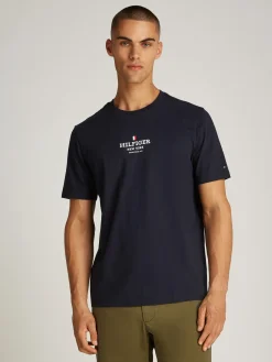 T-Shirt mit Logo und Rundhalsausschnitt