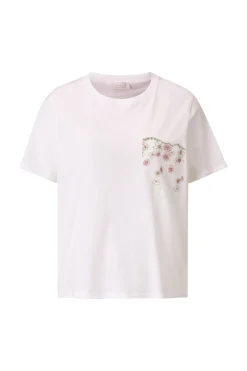 T-Shirt mit Netztasche
