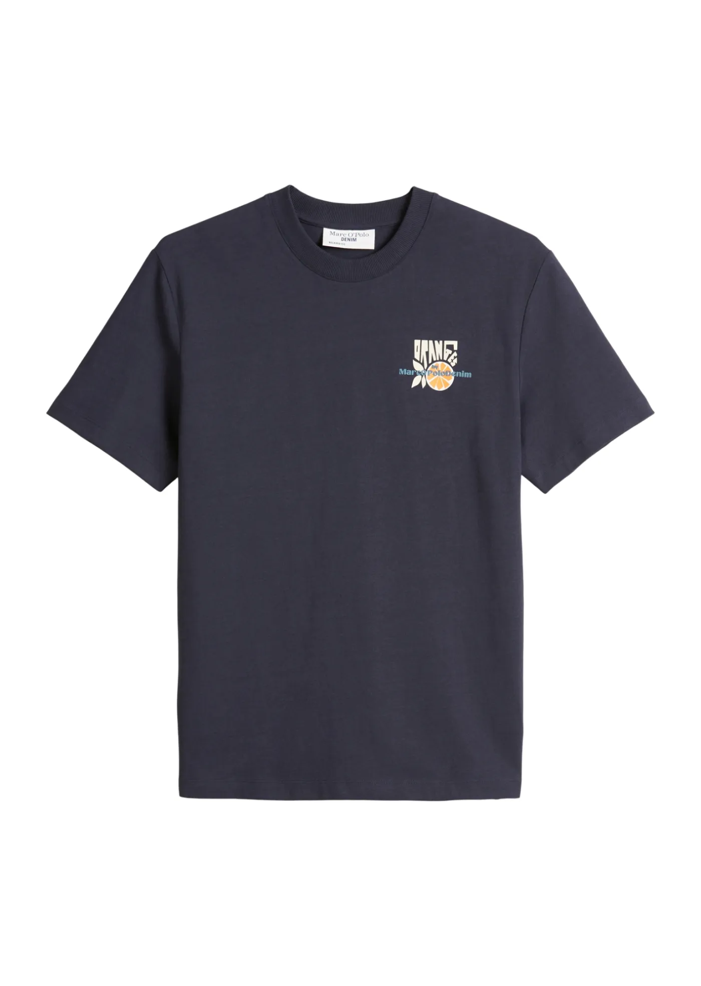 T-Shirt mit Orangen-Print