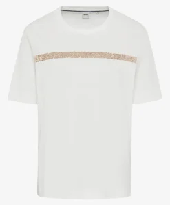 T-Shirt mit Pailletten