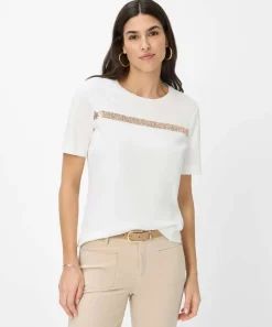 T-Shirt mit Pailletten