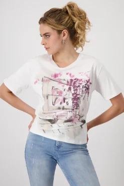 T-Shirt mit Print