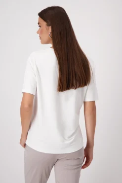 T-Shirt mit Schmetterlingsprint