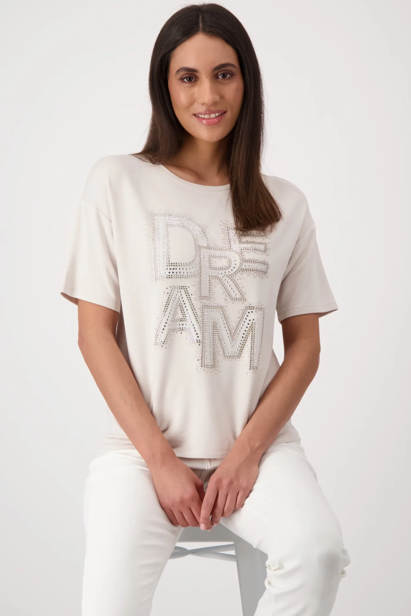 T-Shirt mit Schrift