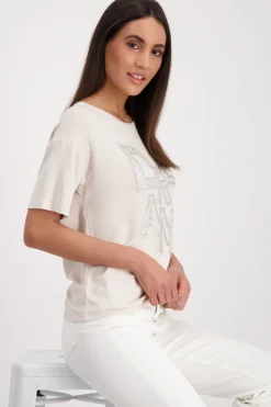 T-Shirt mit Schrift