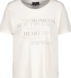T-Shirt mit Strasssteinen