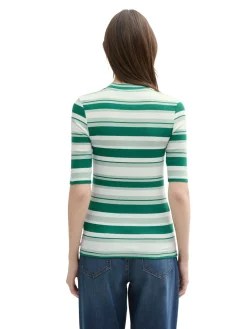 T-Shirt mit Streifenmuster
