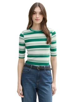 T-Shirt mit Streifenmuster