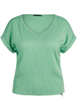 T-Shirt mit V-Ausschnitt