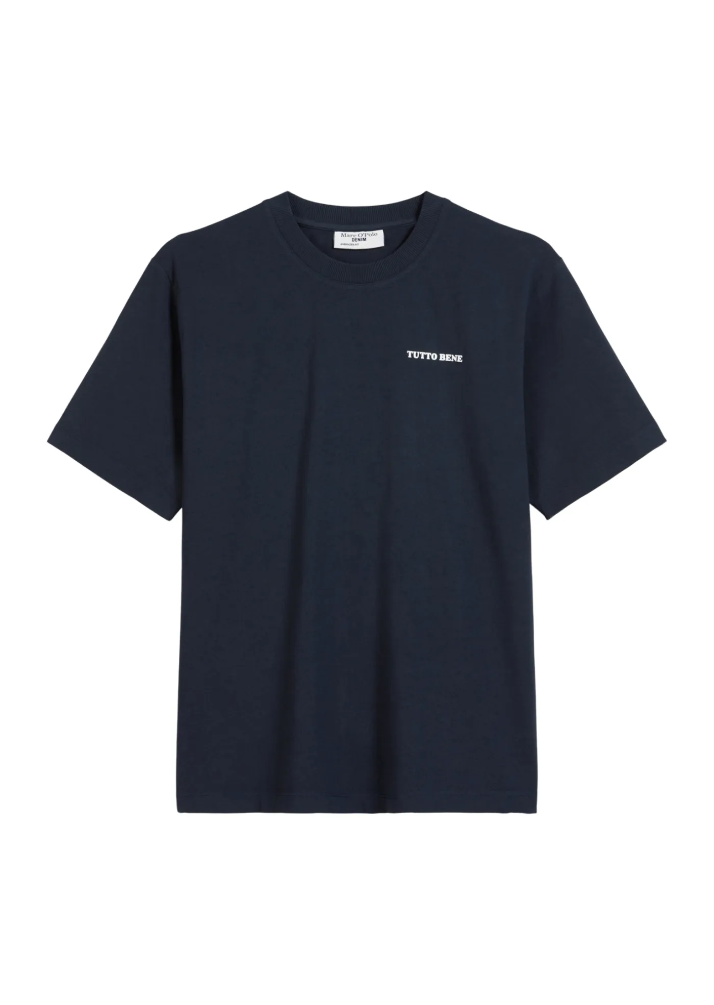 T-Shirt oversized mit Print auf Vorder- und Rückseite