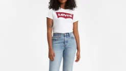 T-Shirt Print weiß