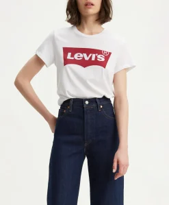 T-Shirt Print weiß