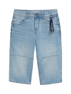TTMORRIS Relaxed Overknee Jeans Shorts