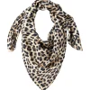 Tuch mit Leo-Print