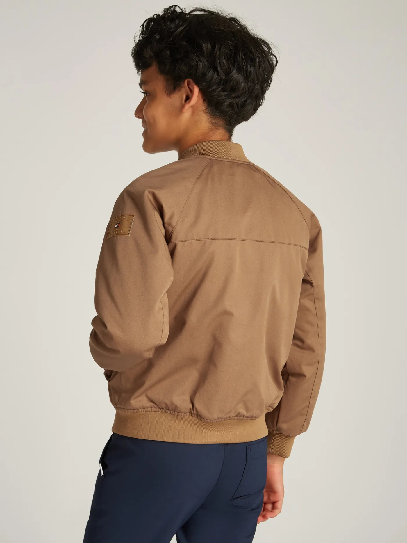 Twill-Bomberjacke mit Logo