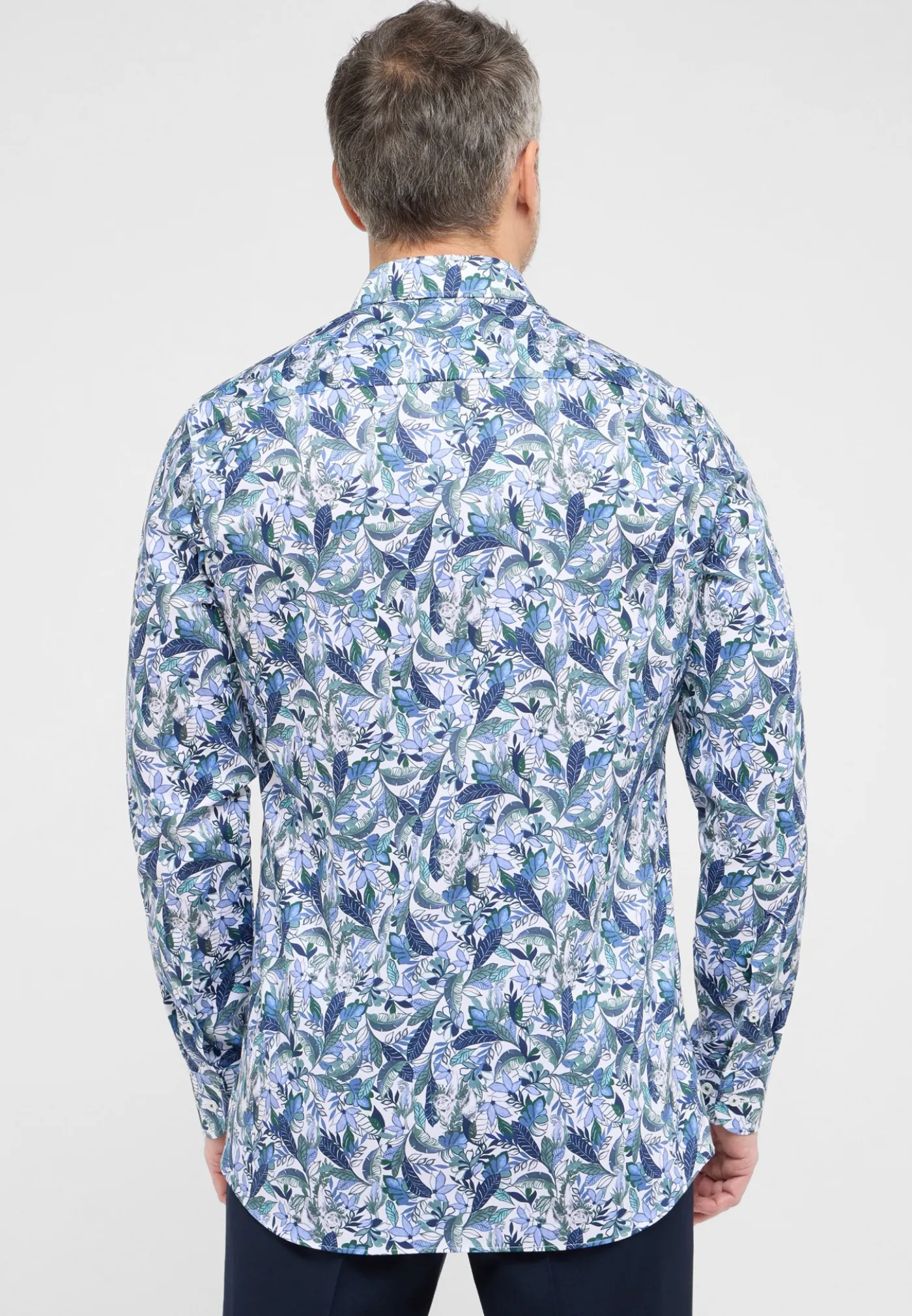 Twillhemd mit Print