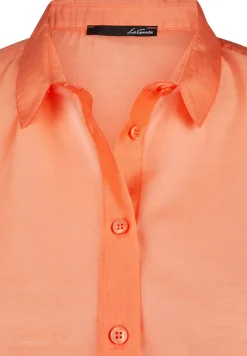 Unifarbene Bluse