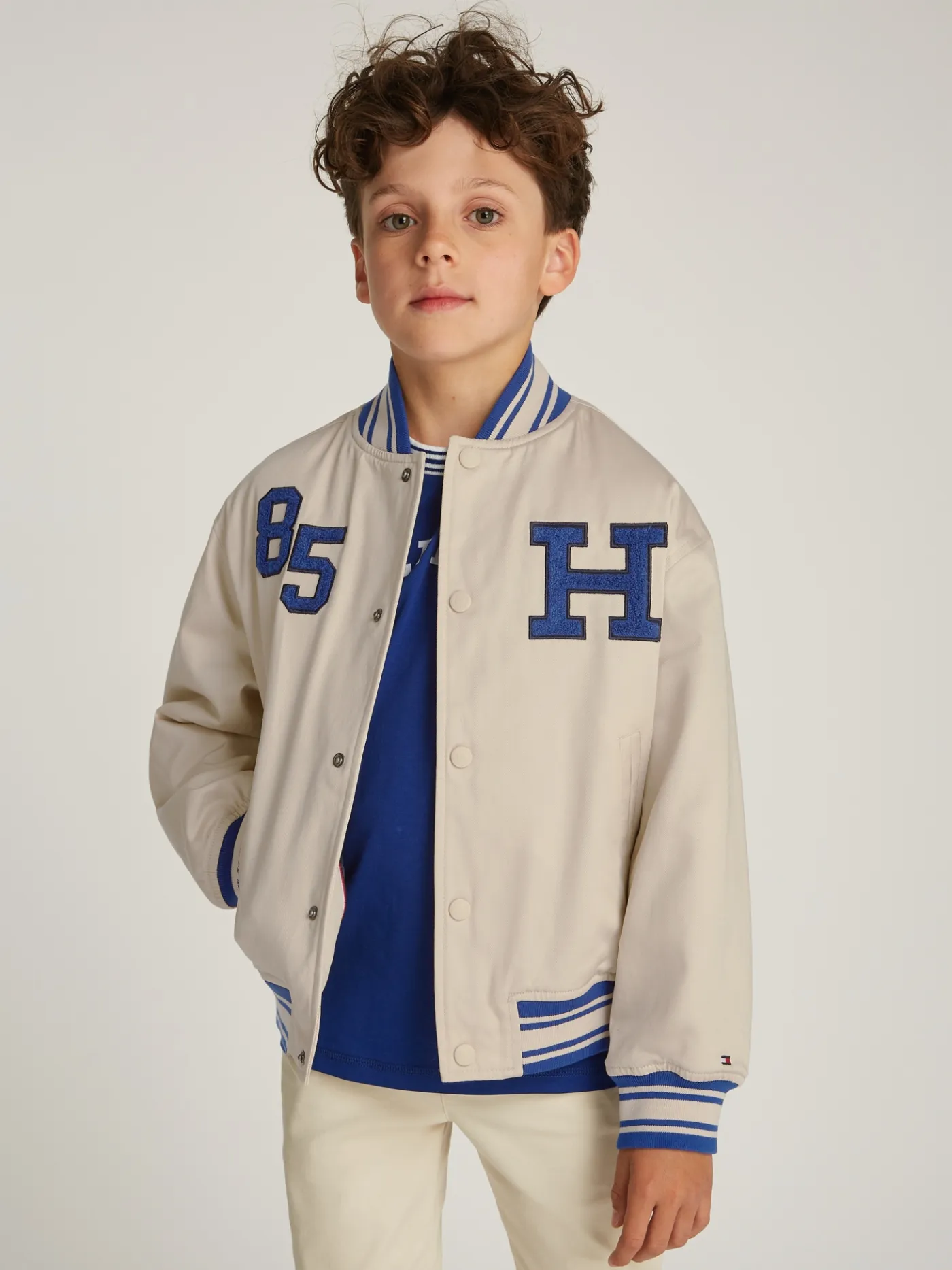 Varsity Bomberjacke aus Twill