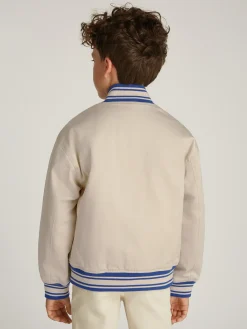 Varsity Bomberjacke aus Twill