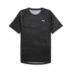 VELOCITY Lauf-T-Shirt mit Allover-Print Herren