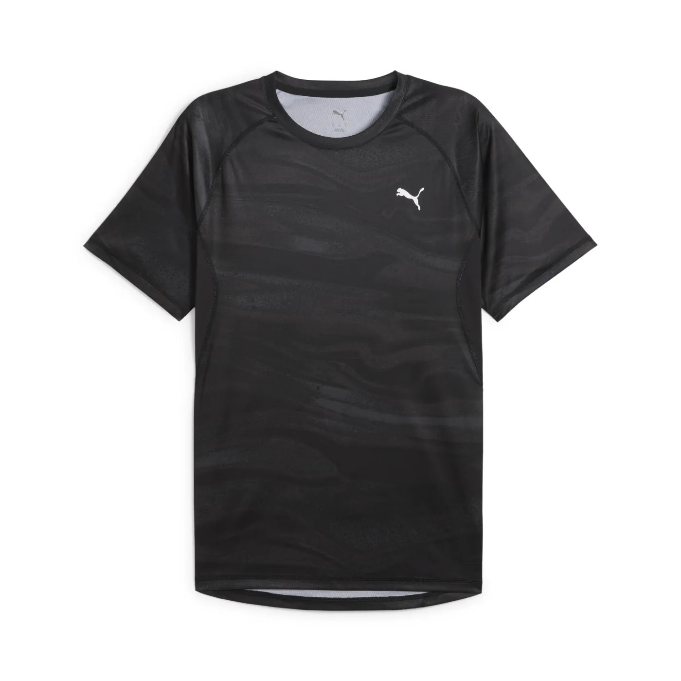 VELOCITY Lauf-T-Shirt mit Allover-Print Herren