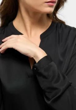 Viscose Shirt Bluse Viskose Langarm