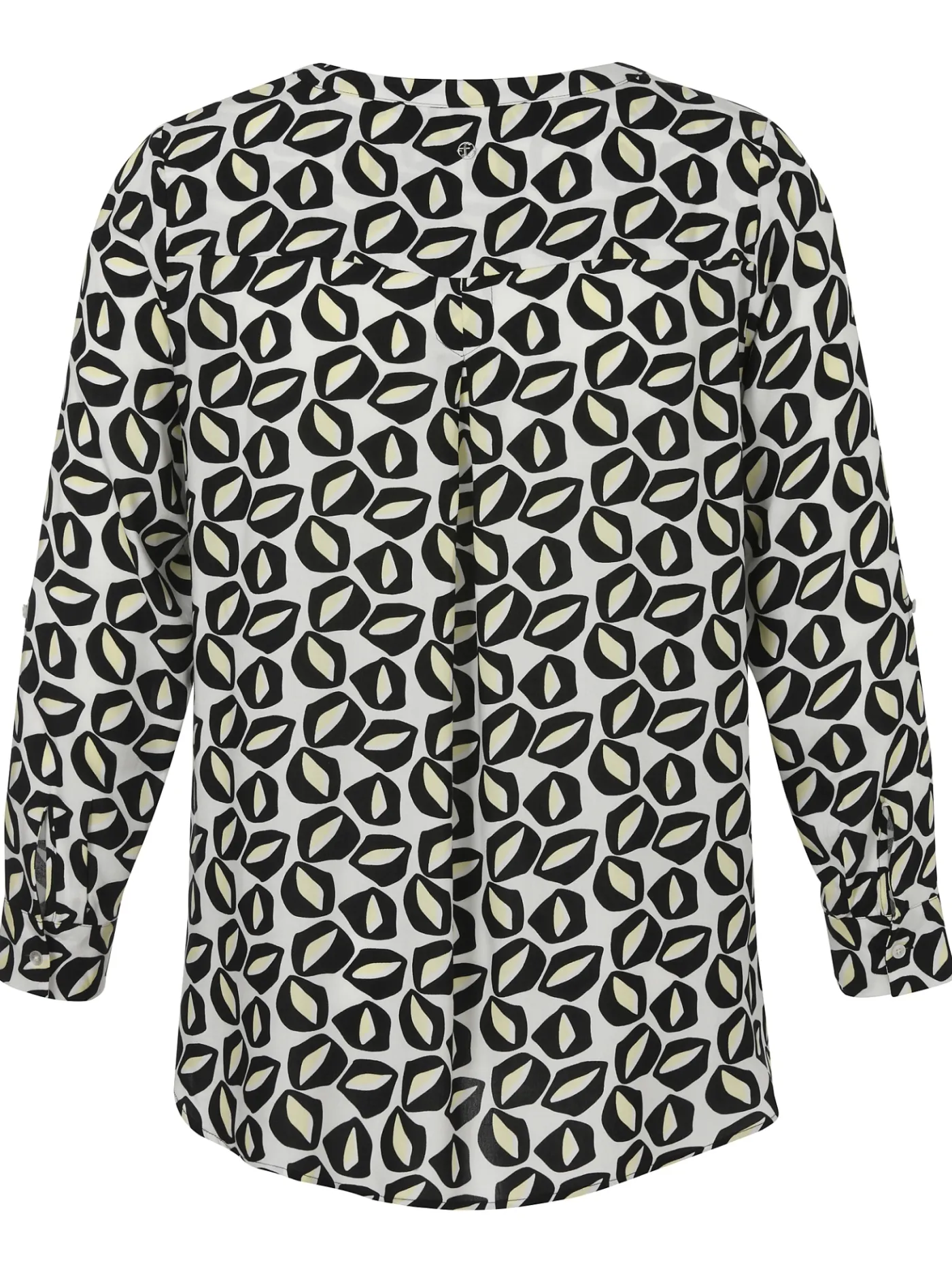 Viskose Schlupfbluse mit Allover-Print