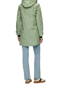 Wasserabweisende Jacke mit Kapuze