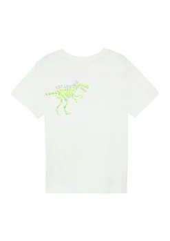 Weiches Baumwoll-T-Shirt mit Silicon-Print