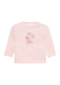 Weiches Longsleeve aus Baumwolle mit glitzerndem Frontprint