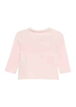 Weiches Longsleeve aus Baumwolle mit glitzerndem Frontprint