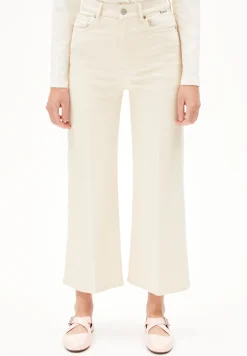 Wide Jeans recycelte Baumwolle Comfort-Stretch MURLIAA CROPPED
