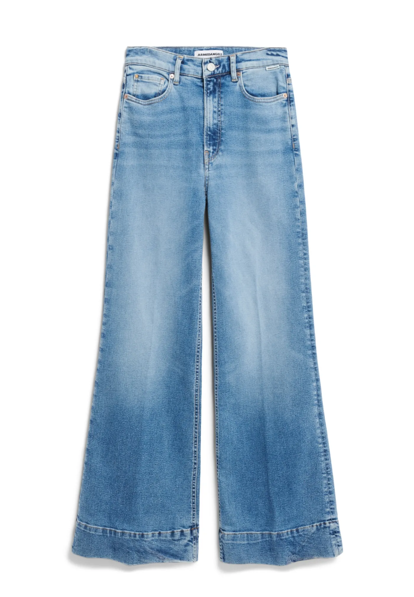 Wide Jeans recycelte Baumwolle Mix Comfort-Stretch MURLIAA
