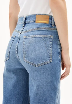 Wide Jeans recycelte Baumwolle Mix Comfort-Stretch MURLIAA