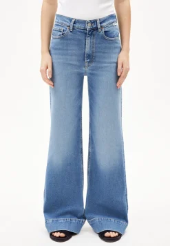 Wide Jeans recycelte Baumwolle Mix Comfort-Stretch MURLIAA